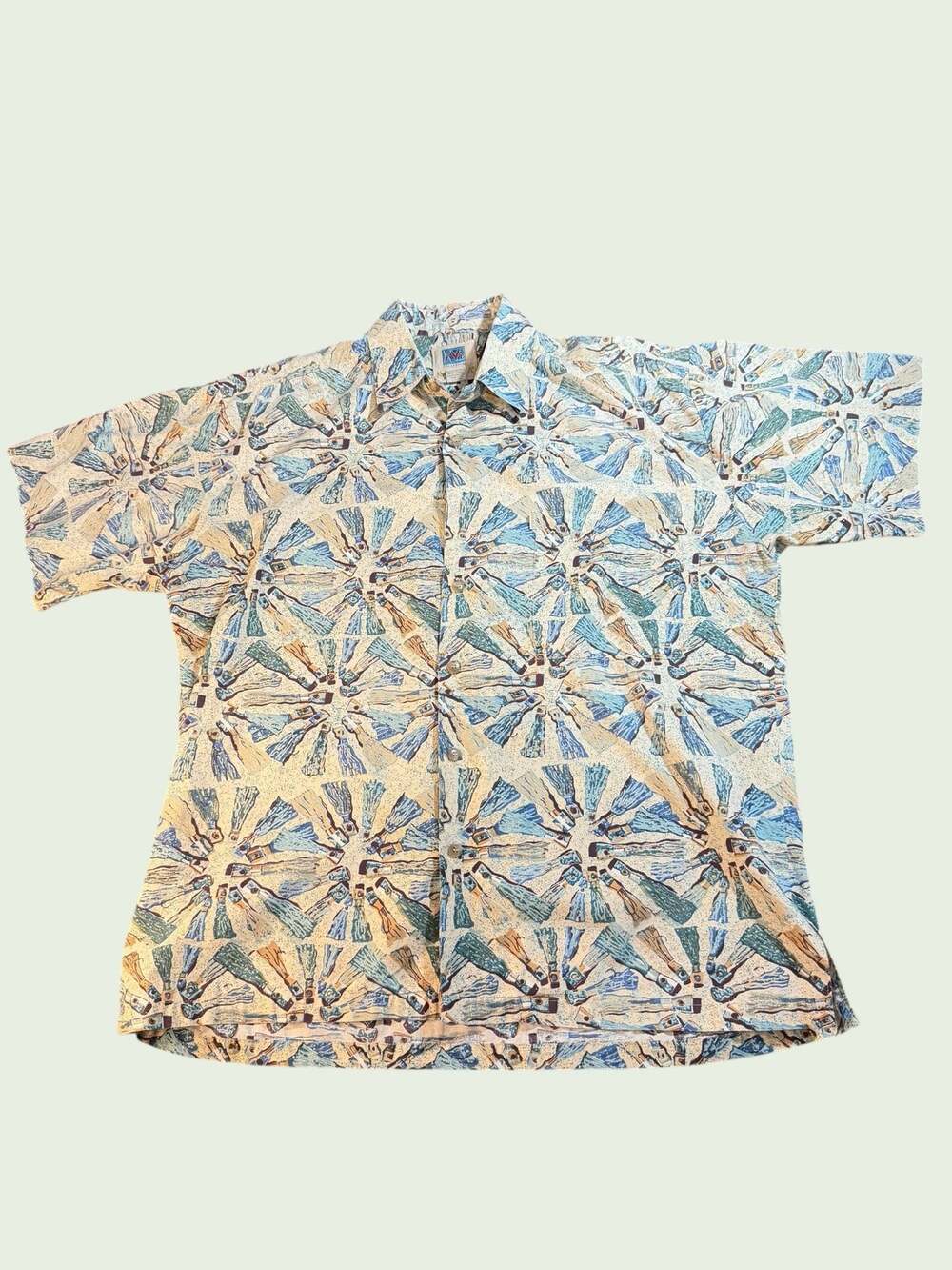 Vintage Kahala Avi Collection Hawaiian Shirt Handcrafted in Hawaii  Medium